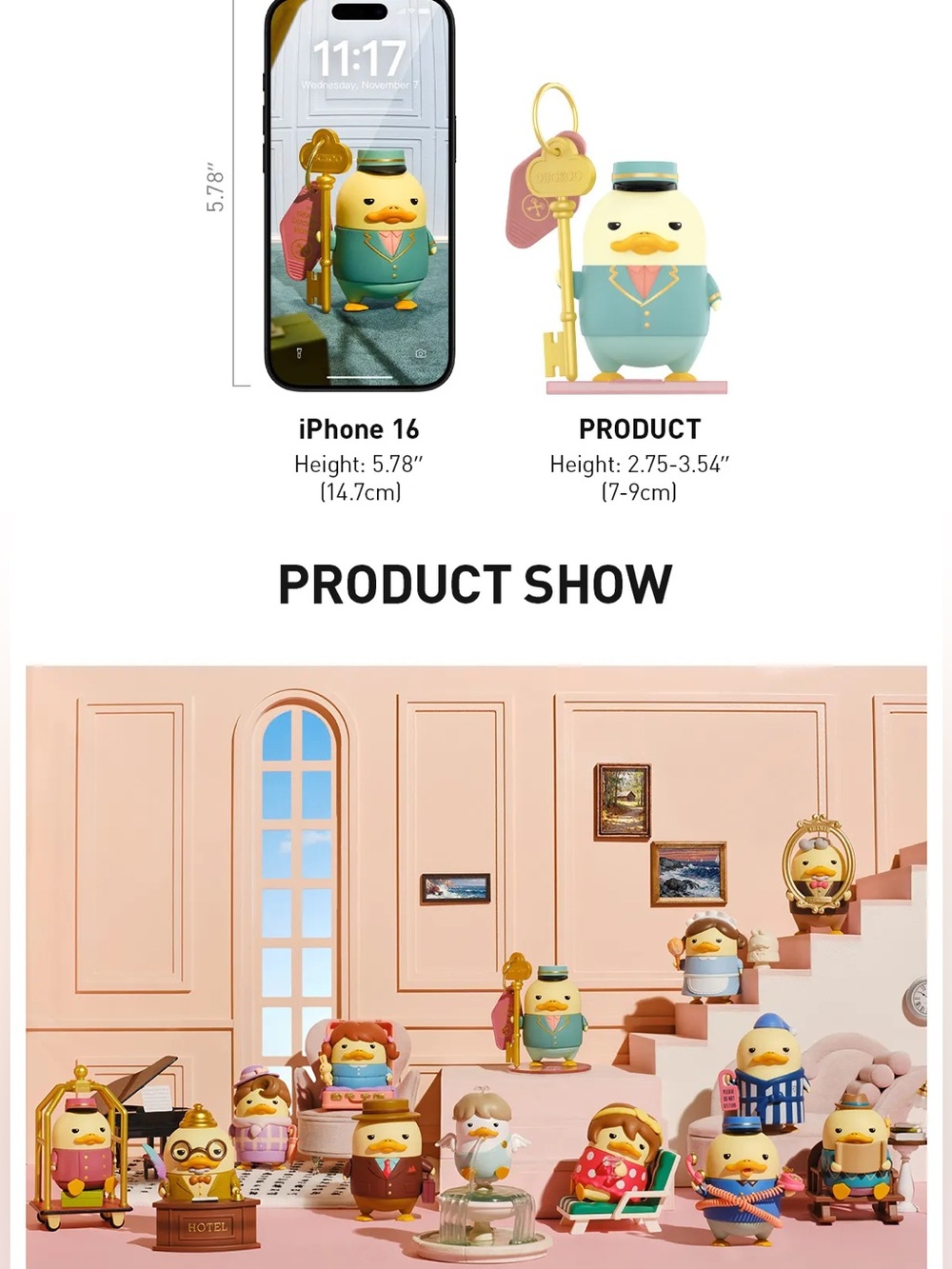 Pop Mart Duckoo The Grand Duckoo Hotel Seried Blind Box